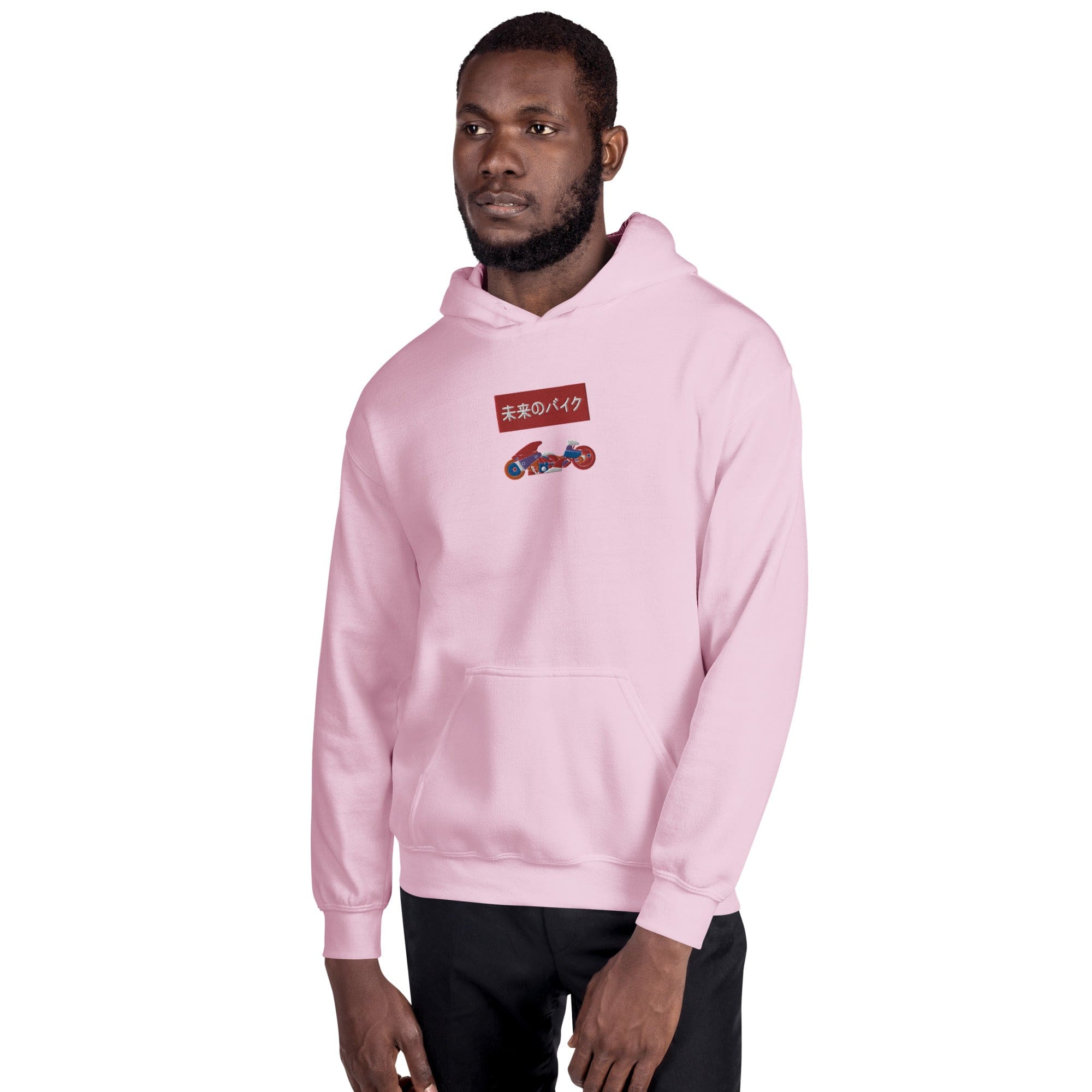 Fake pink supreme clearance hoodie